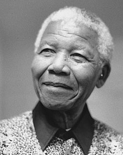 Nelson Mandela, cuya supuesta muerte en prisión dio origen al nombre del efecto Mandela